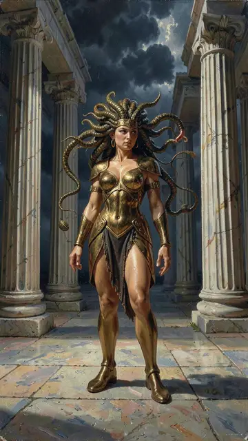 Imagen de ejemplo en estilo Mitología